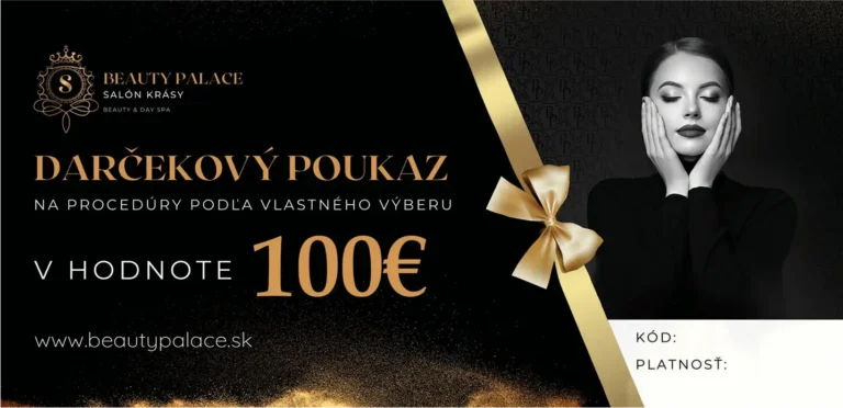 Darčekový poukaz do salóna krásy Beauty Palace